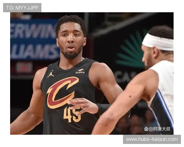 米切尔稳稳打成进攻回合，骑士比分继续领先